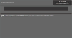 Desktop Screenshot of makemoneytips.com