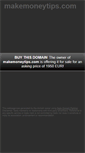 Mobile Screenshot of makemoneytips.com
